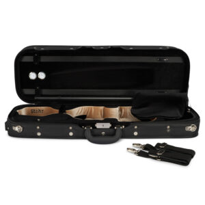 Stohr Superlight Deluxe Violin Case BLACK/TAN/BLACK